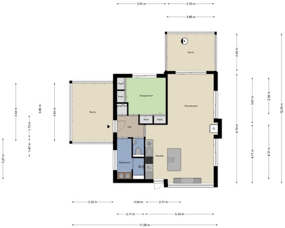 Floorplan - Dorperheideweg 34-2219, 5944 NK Arcen